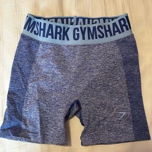 blue gym shark shorts
